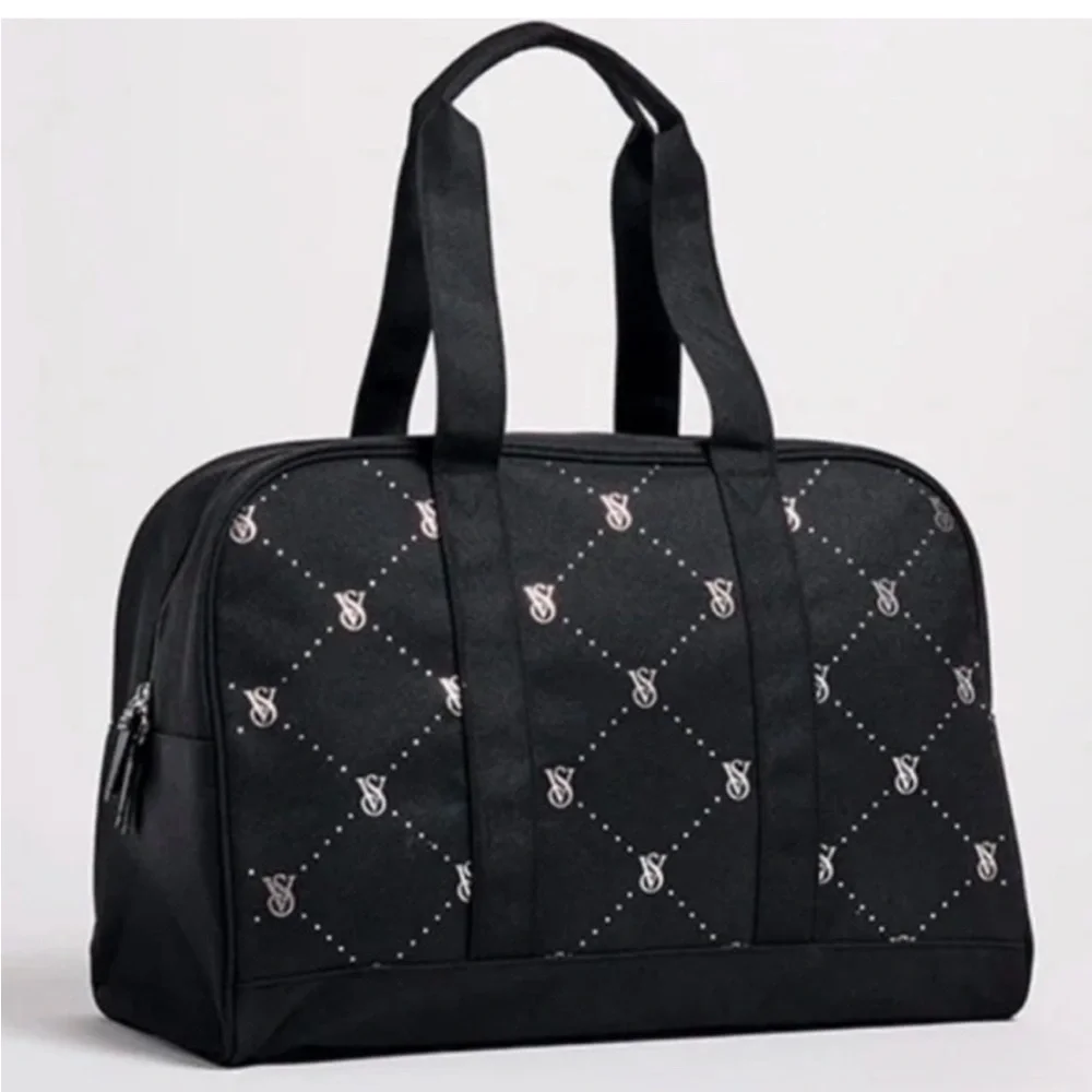 Victoria’s Secret Weekender Travel Canvas Tote Bag - Picture 3 of 8